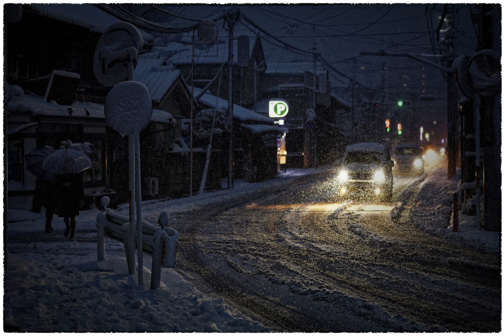 「みんな雪の中03」小江戸川越散歩152